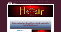 Desktop Screenshot of healthyhairbyrhonda.com
